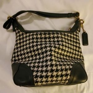 Vintage Coach Herringbone Bag